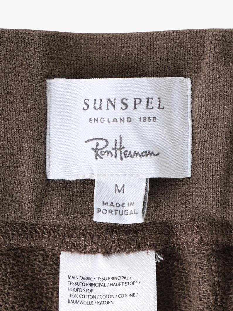 ルーズフィット スウェットパンツ 詳細画像 light brown 4