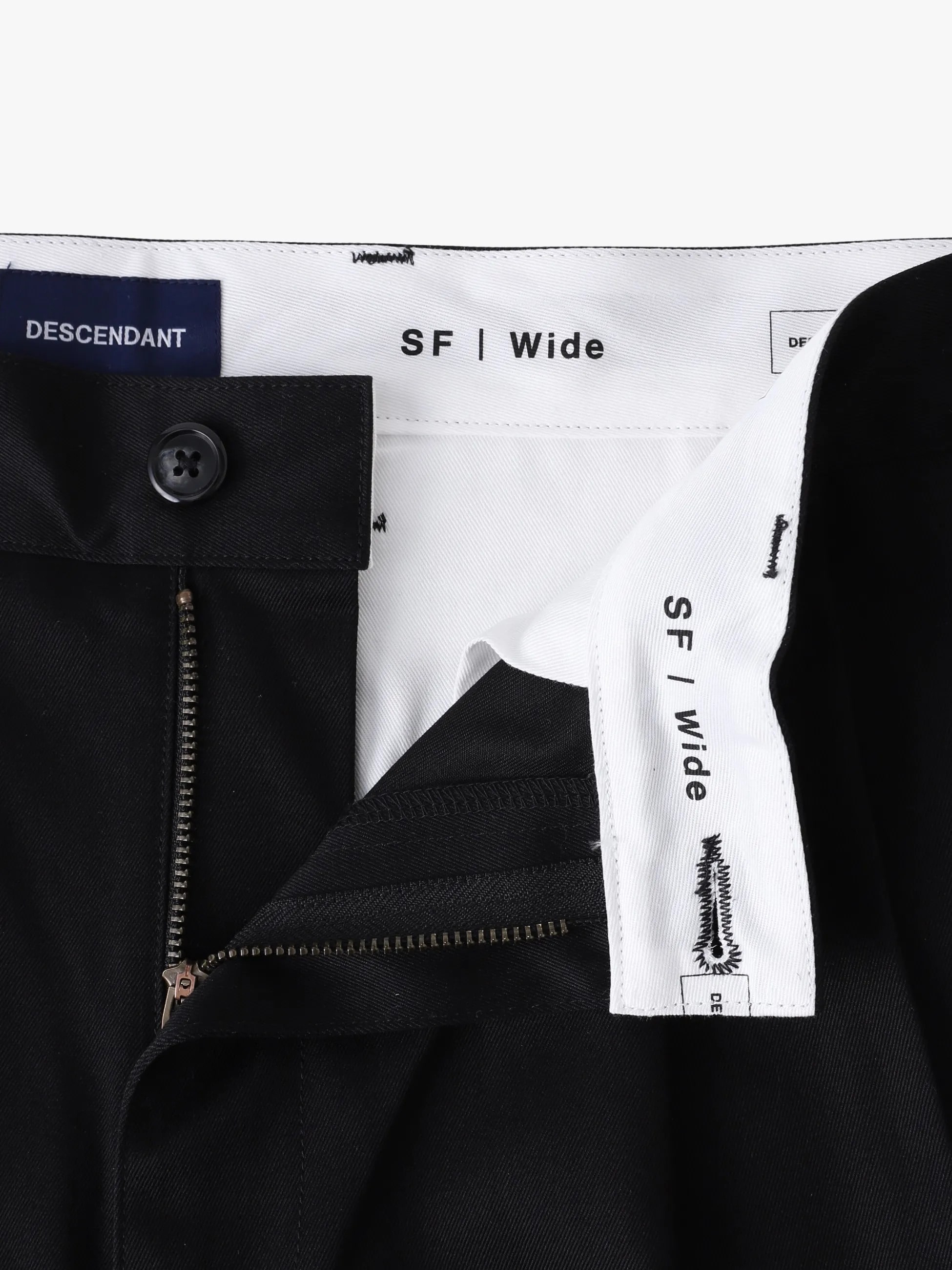 ひ*お様 DESCENDANT x Ron Herman コーデュロイパンツ　サ コットンウエポン ワイドフィット パンツ｜DESCENDANT