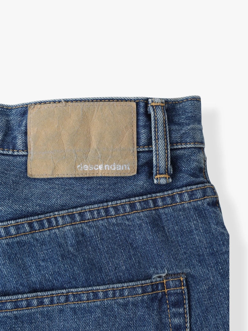 ライトウォッシュ バギーフィット デニムパンツ 詳細画像 indigo 4