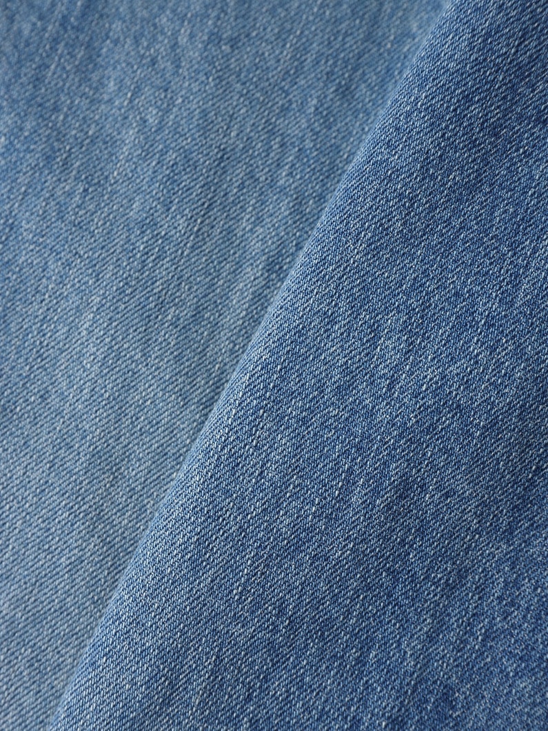 ライトウォッシュ バギーフィット デニムパンツ 詳細画像 indigo 5