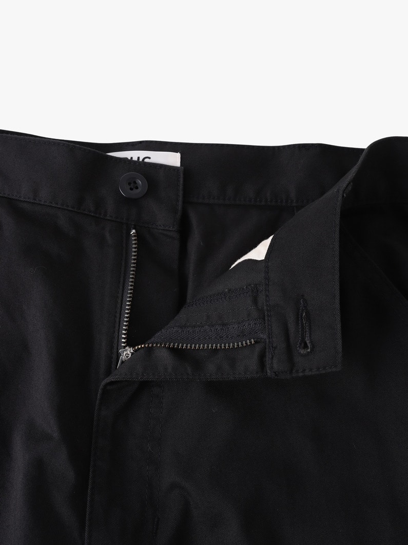テーパードフィット ワークパンツ 詳細画像 black 2