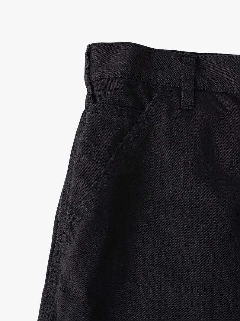 テーパードフィット ワークパンツ 詳細画像 black 3