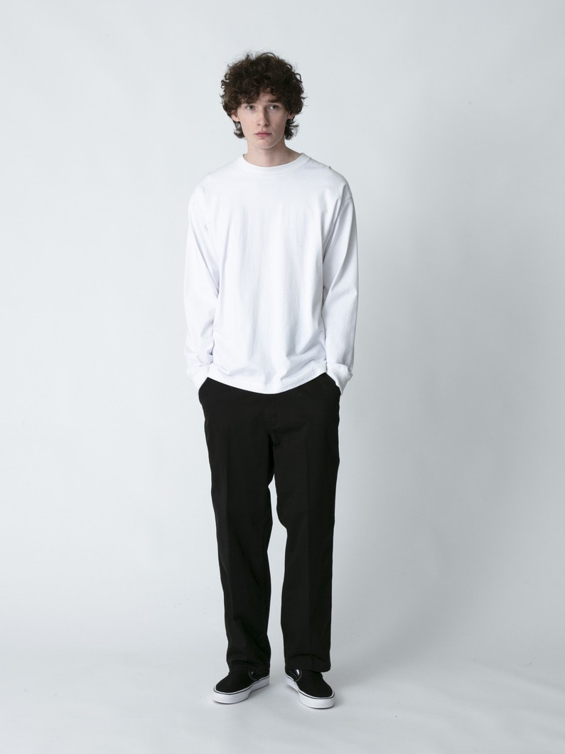 テーパードフィット ワークパンツ 詳細画像 black 2