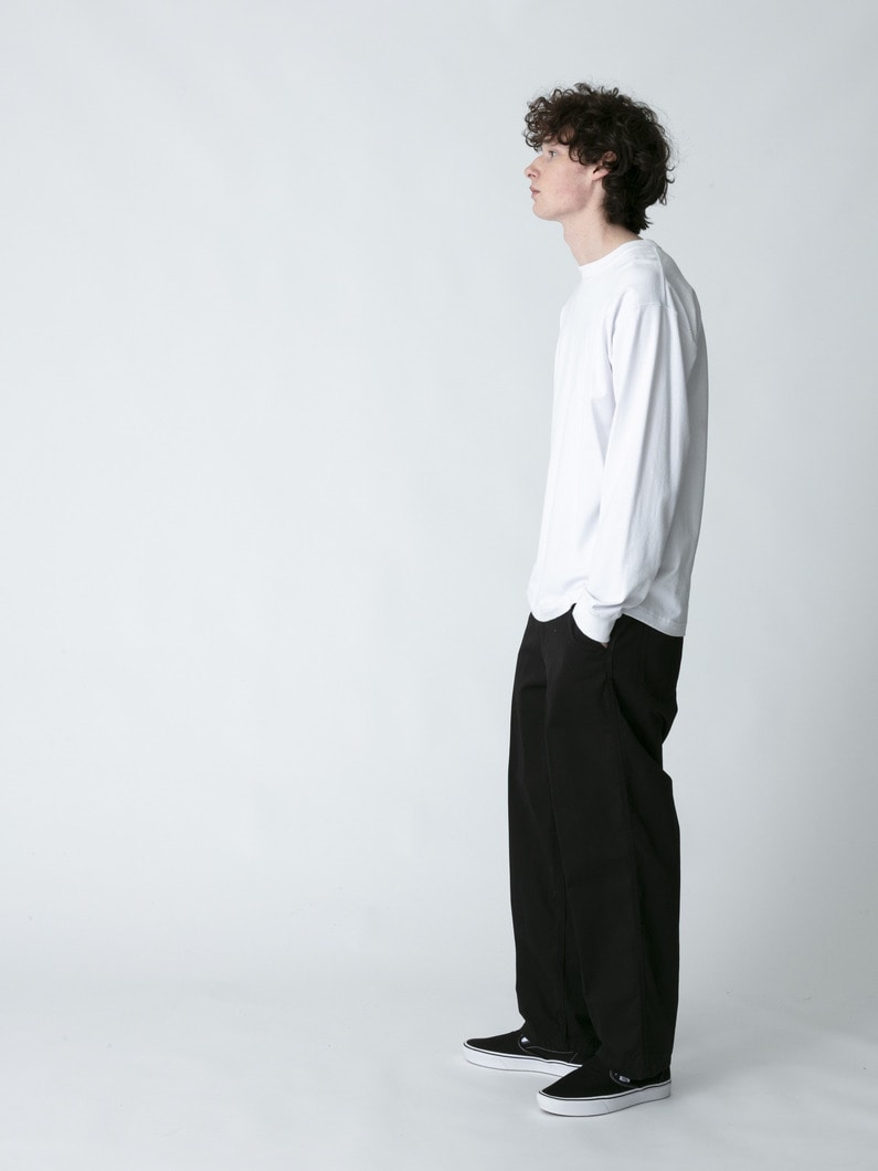 テーパードフィット ワークパンツ 詳細画像 black 3