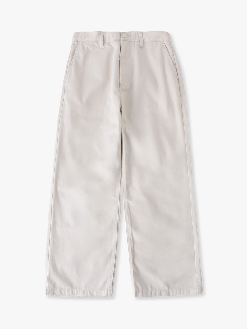 ワイドフィット パンツ 詳細画像 white