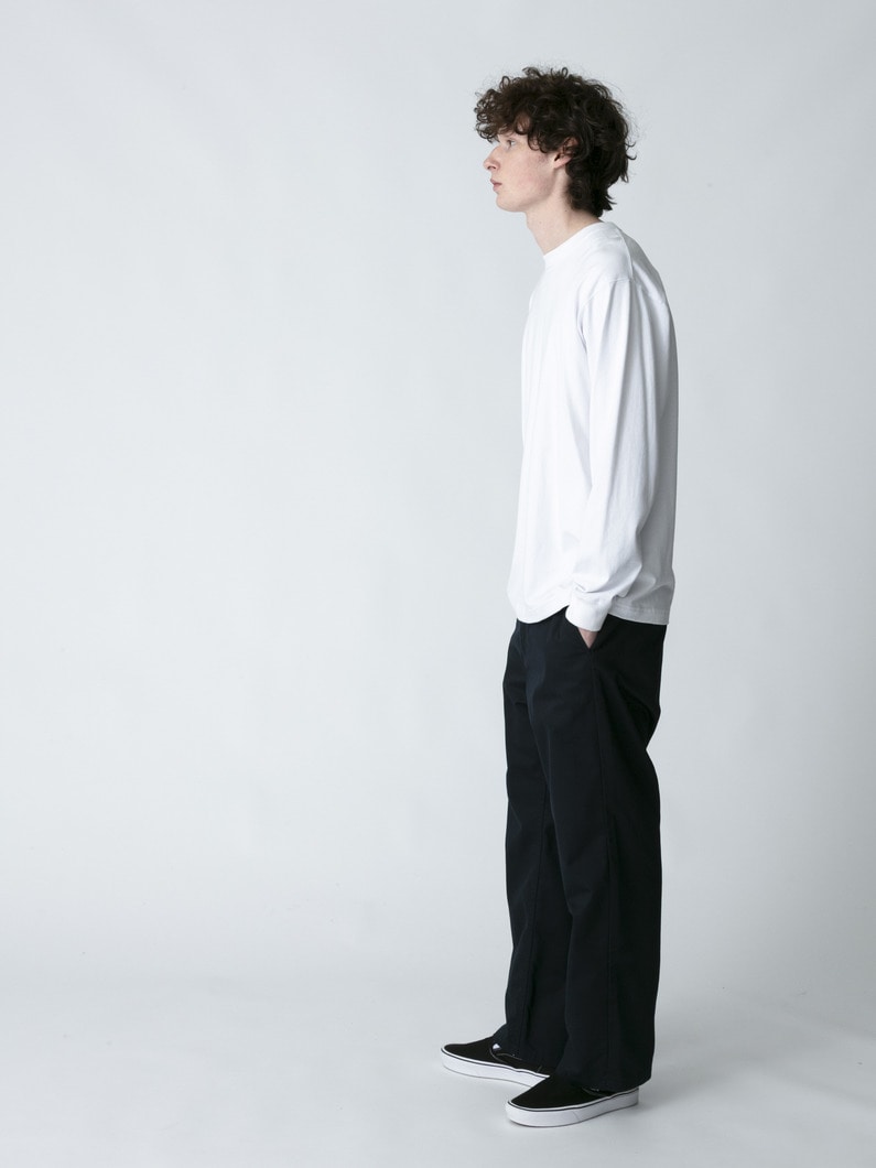 ワイドフィット パンツ 詳細画像 navy 3