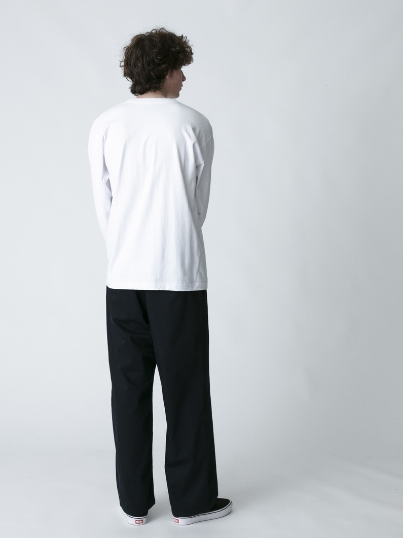 ワイドフィット パンツ 詳細画像 navy 4