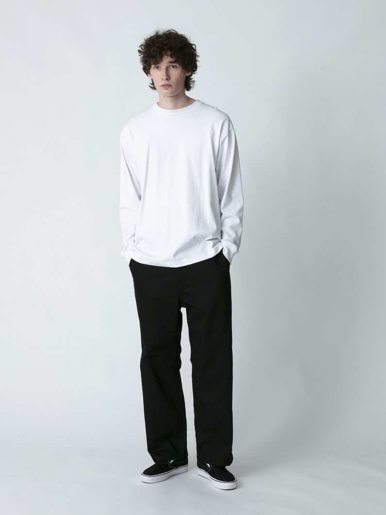 ワイドフィット パンツ 詳細画像 black 2