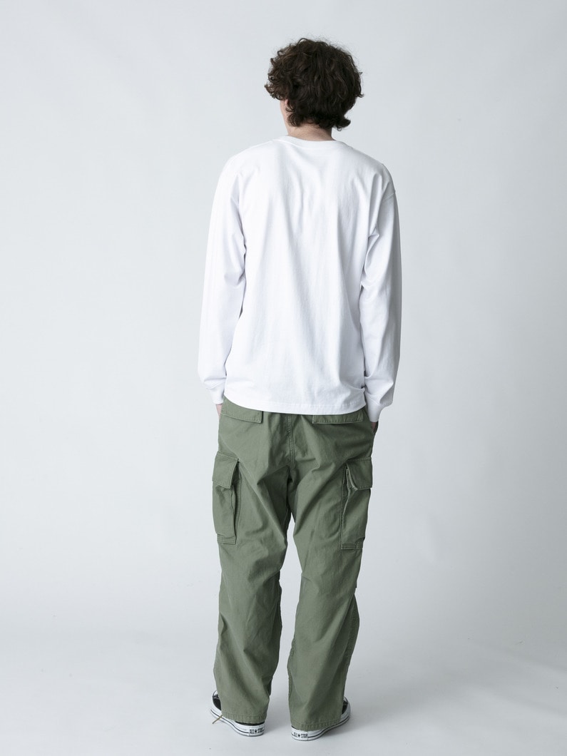 ワイドフィット カーゴパンツ 詳細画像 olive 4