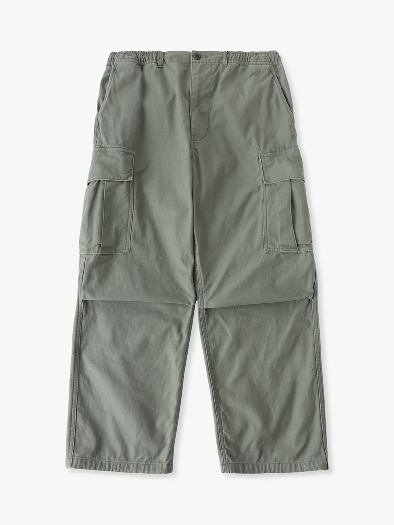 ワイドフィット カーゴパンツ 詳細画像 olive 5