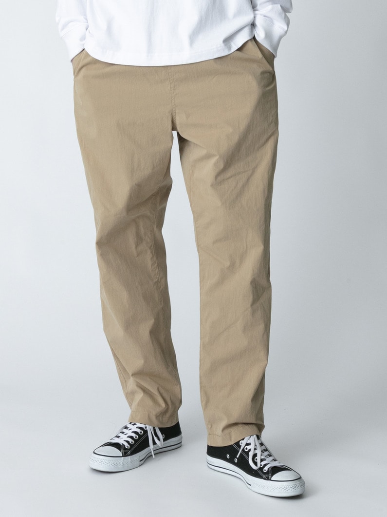 コットンナイロン テーパードフィット イージーパンツ 詳細画像 beige 1