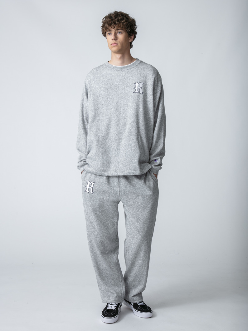 Rロゴ スウェットパンツ 詳細画像 gray 2