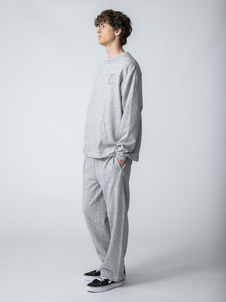 Rロゴ スウェットパンツ 詳細画像 gray 3