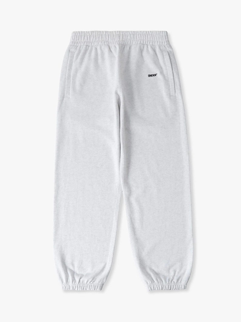 エンブロイダリーロゴ スウェットパンツ 詳細画像 gray 4