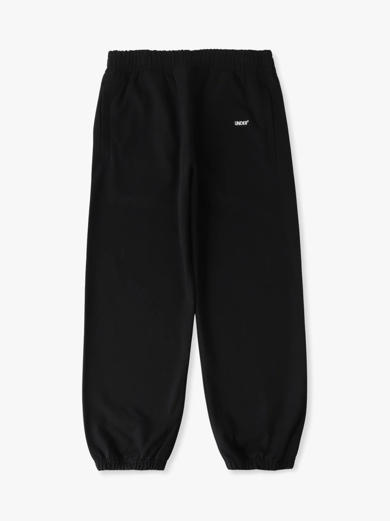 エンブロイダリーロゴ スウェットパンツ 詳細画像 black 4