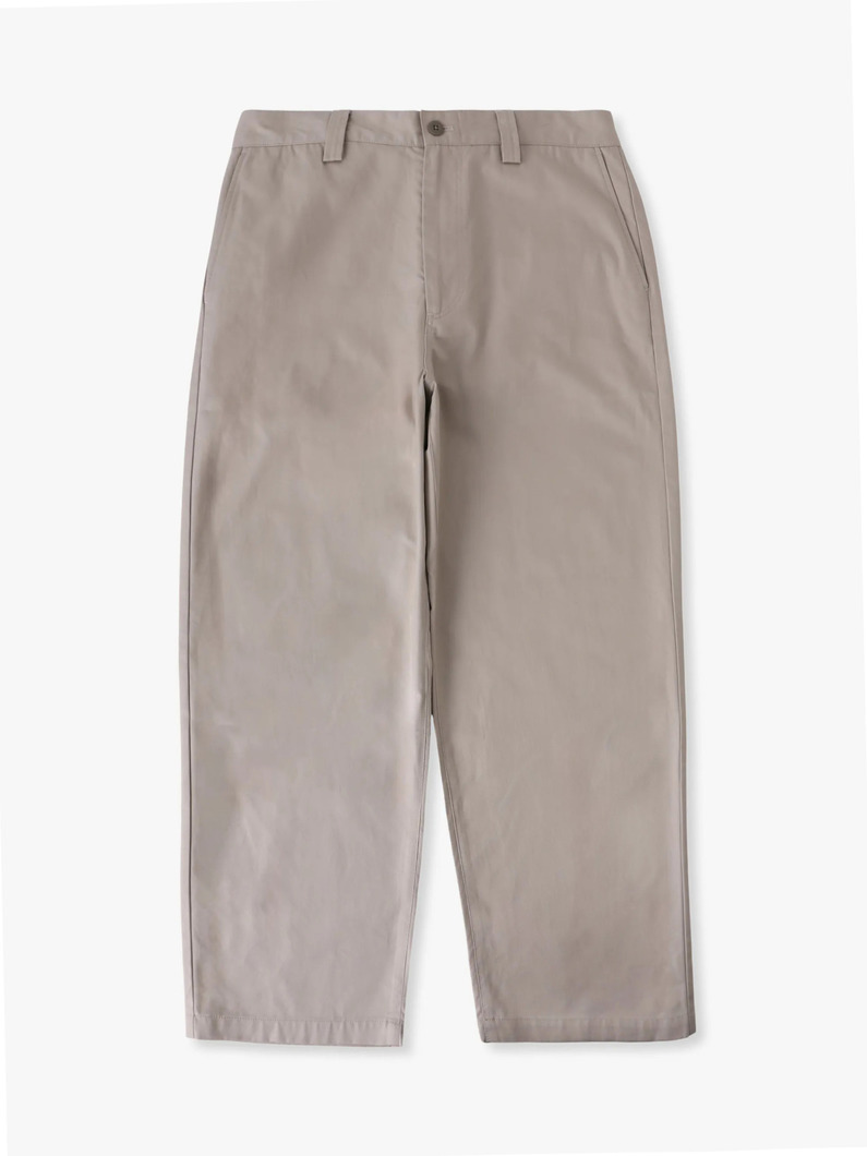 コットンギャバジン パンツ 詳細画像 beige 4