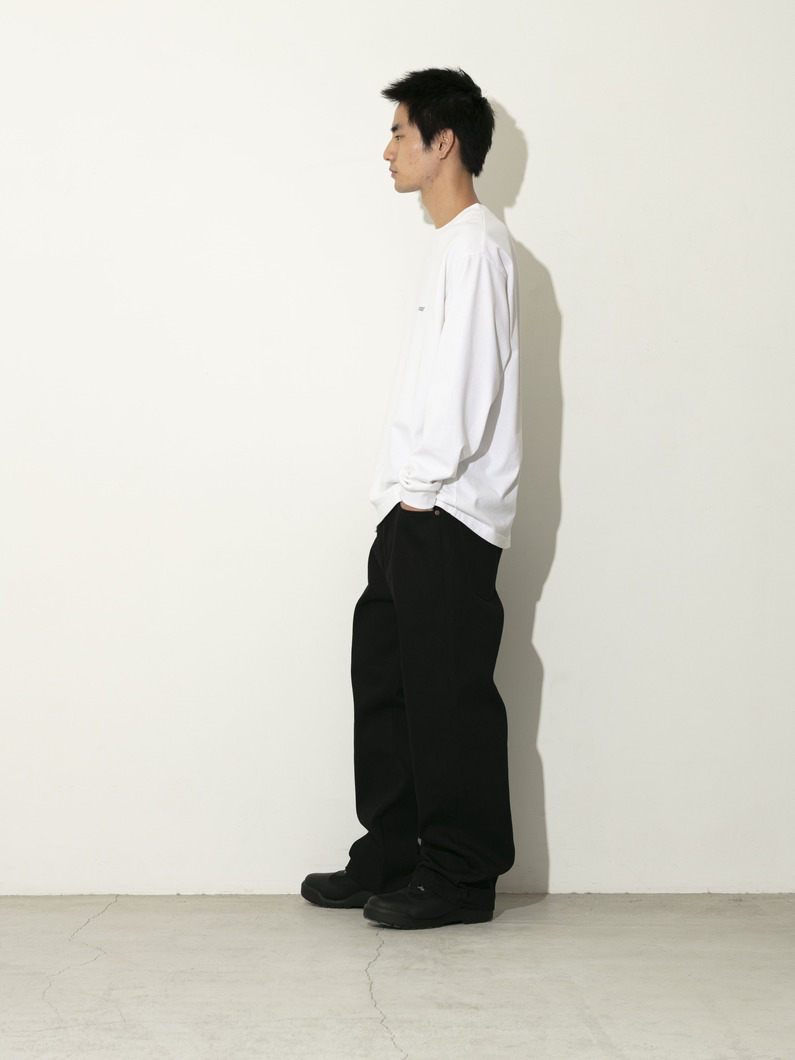 ブラック デニムパンツ 詳細画像 black 2