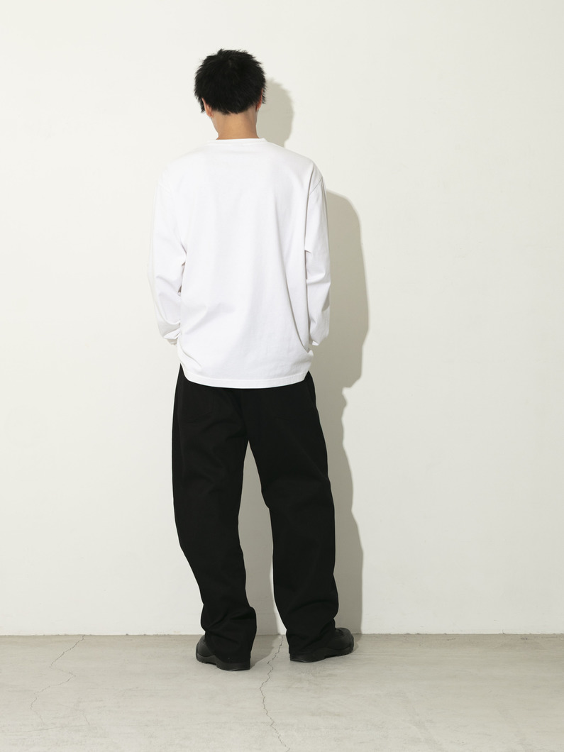 ブラック デニムパンツ 詳細画像 black 3