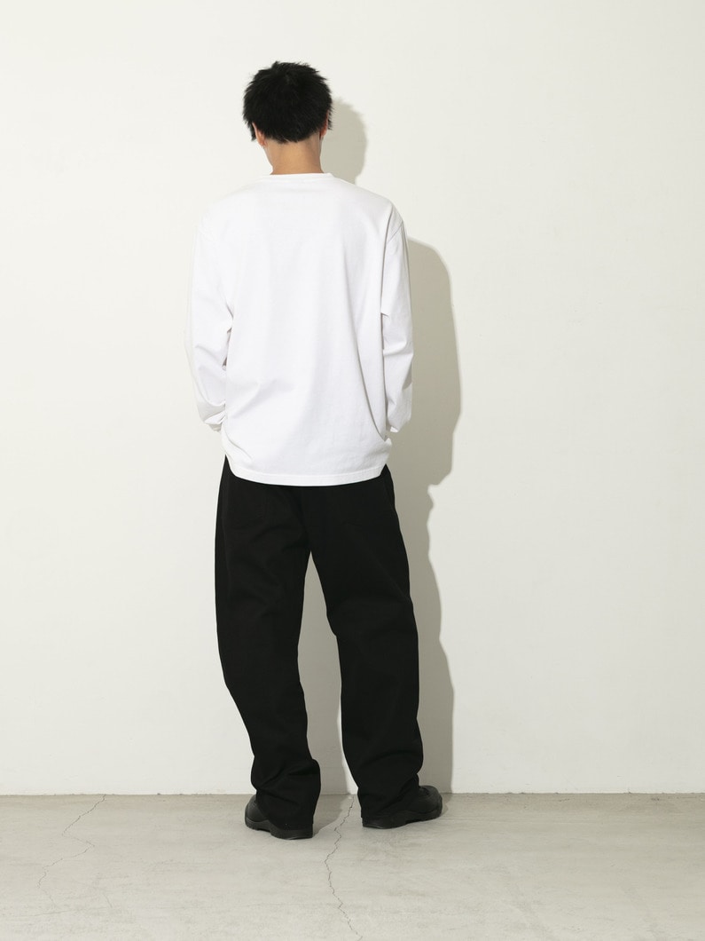 ブラック デニムパンツ 詳細画像 black 5