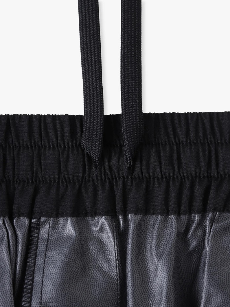 リフレクション ロゴ イージーパンツ 詳細画像 black 2