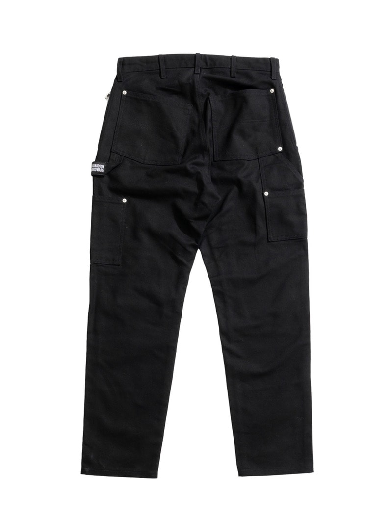 プリント ワークパンツ 詳細画像 black 2