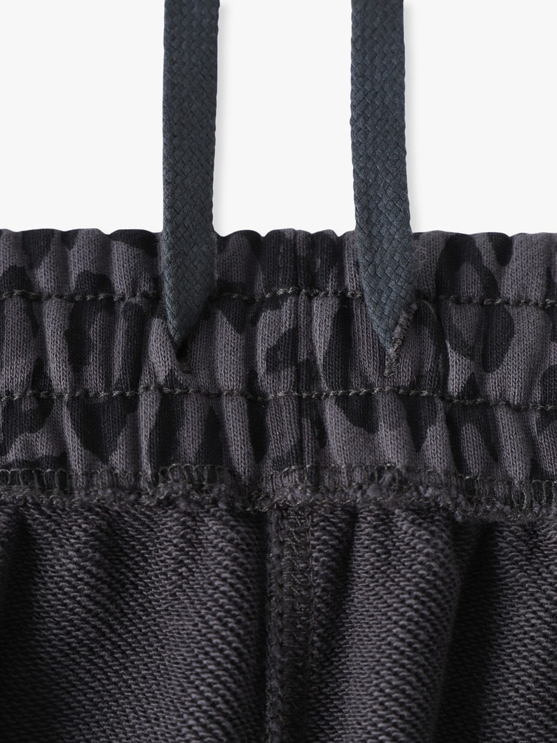 レオパードパターン スウェットパンツ 詳細画像 beige 2