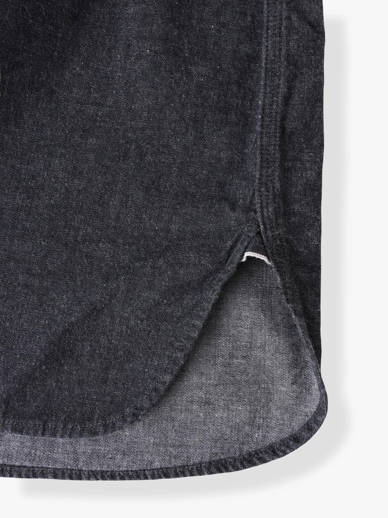 デニム ワークシャツ 詳細画像 indigo 3