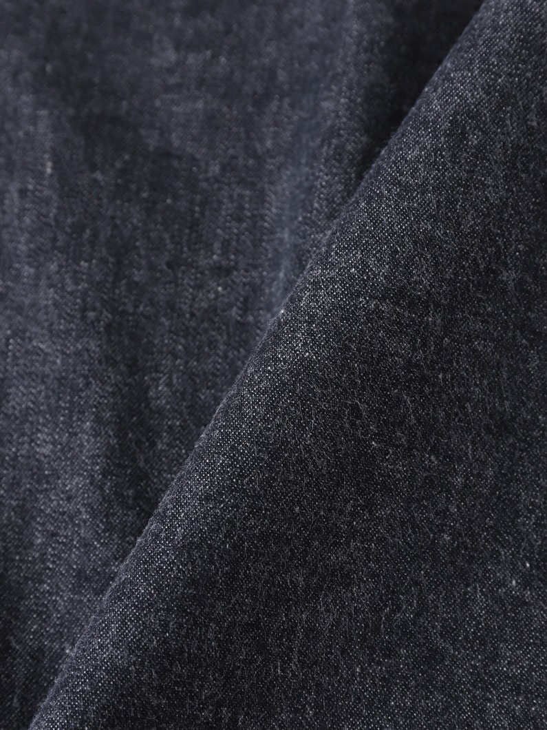 デニム ワークシャツ 詳細画像 indigo 4