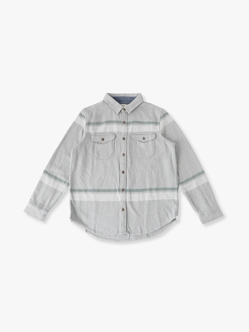 ブランケットシャツ 詳細画像 heather grey