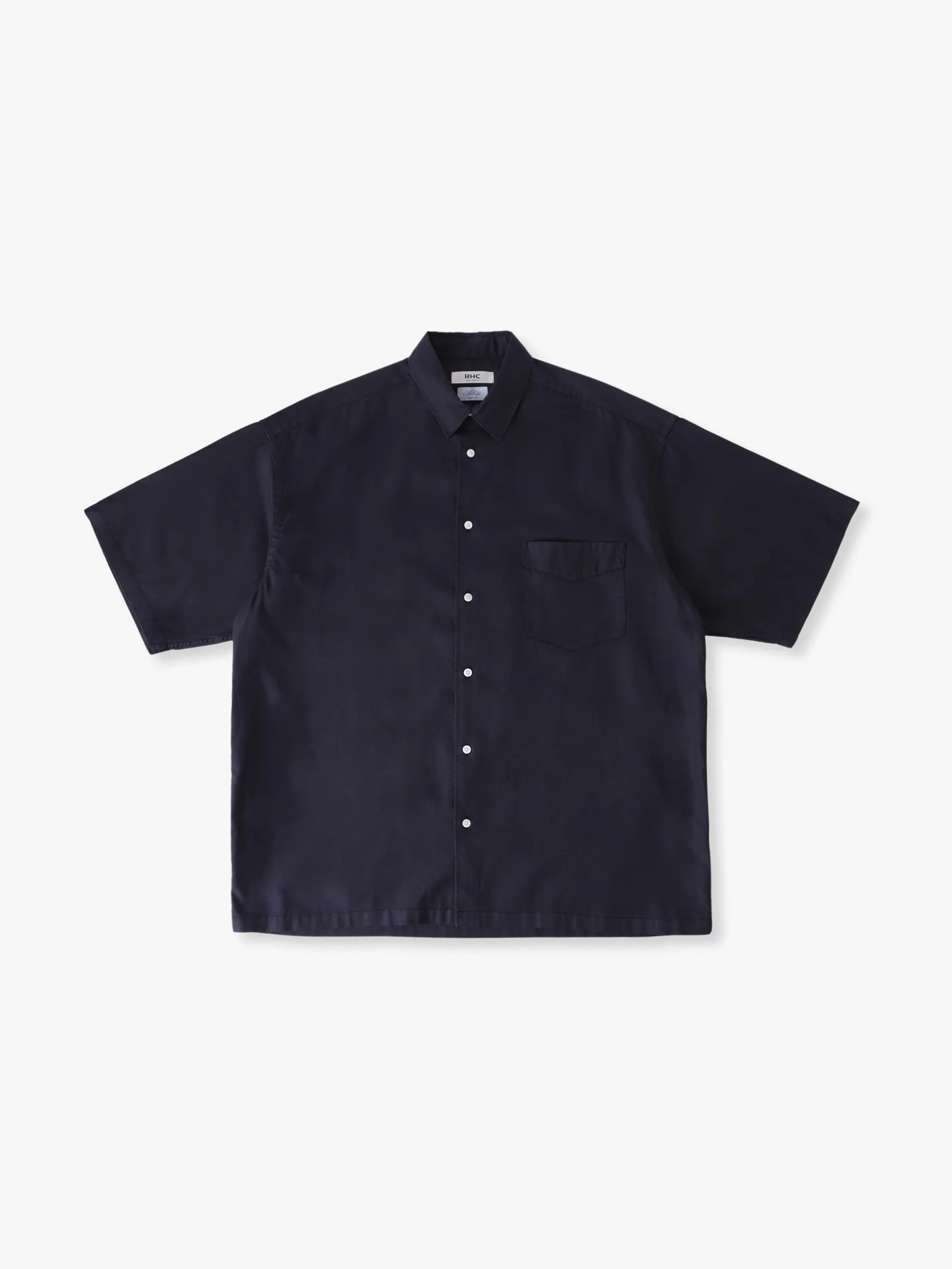RHC ブラック 半袖シャツ　Albiniコラボ Ron Herman × Albini Short Sleeve Shirts ショートスリーブ
