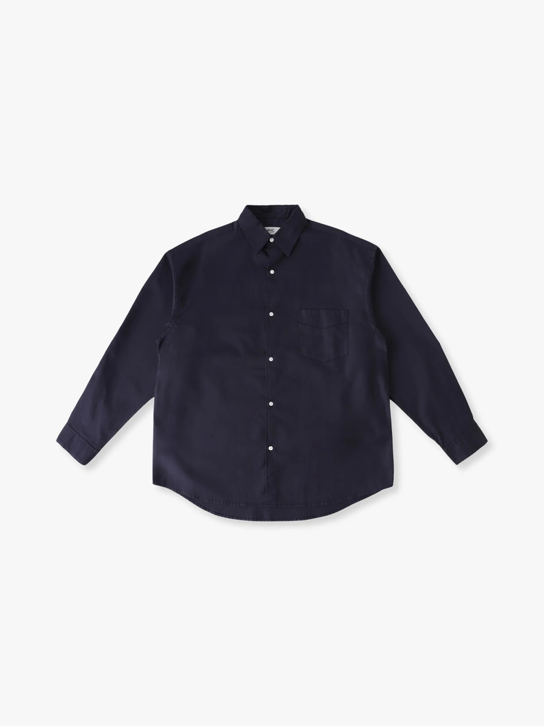 アルビニ オックスフォード シャツ 詳細画像 navy