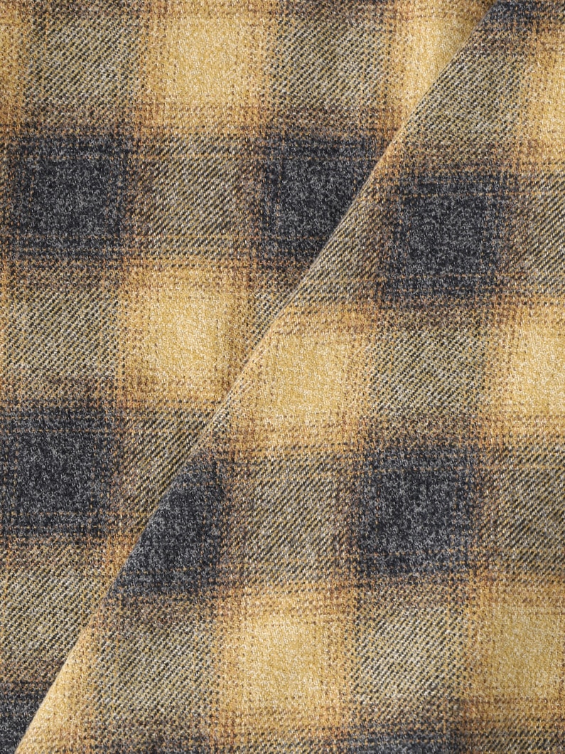 フーディー チェックシャツ 詳細画像 red 4