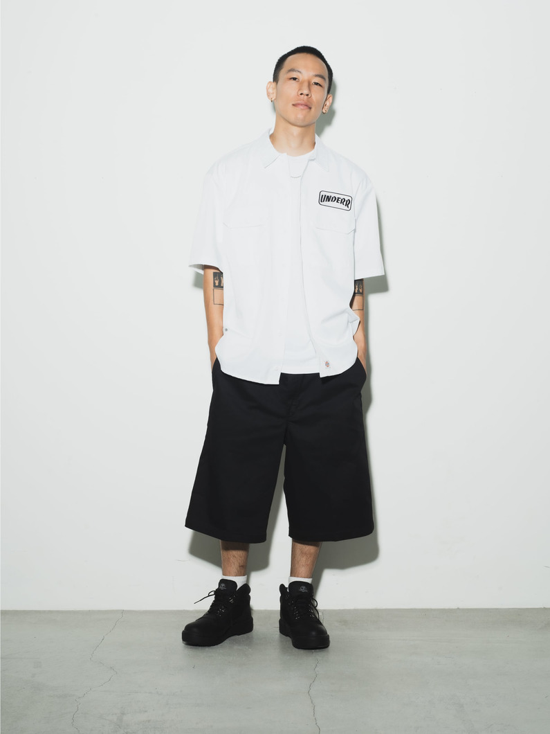 ロゴ ショートスリーブ シャツ 詳細画像 gray