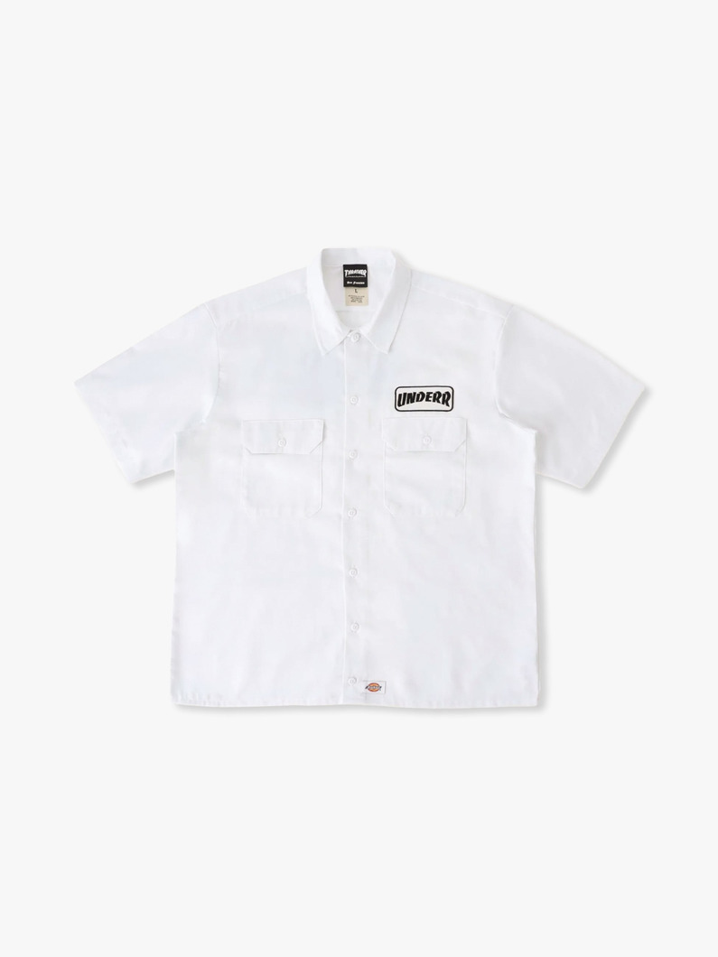 ロゴ ショートスリーブ シャツ 詳細画像 black 4