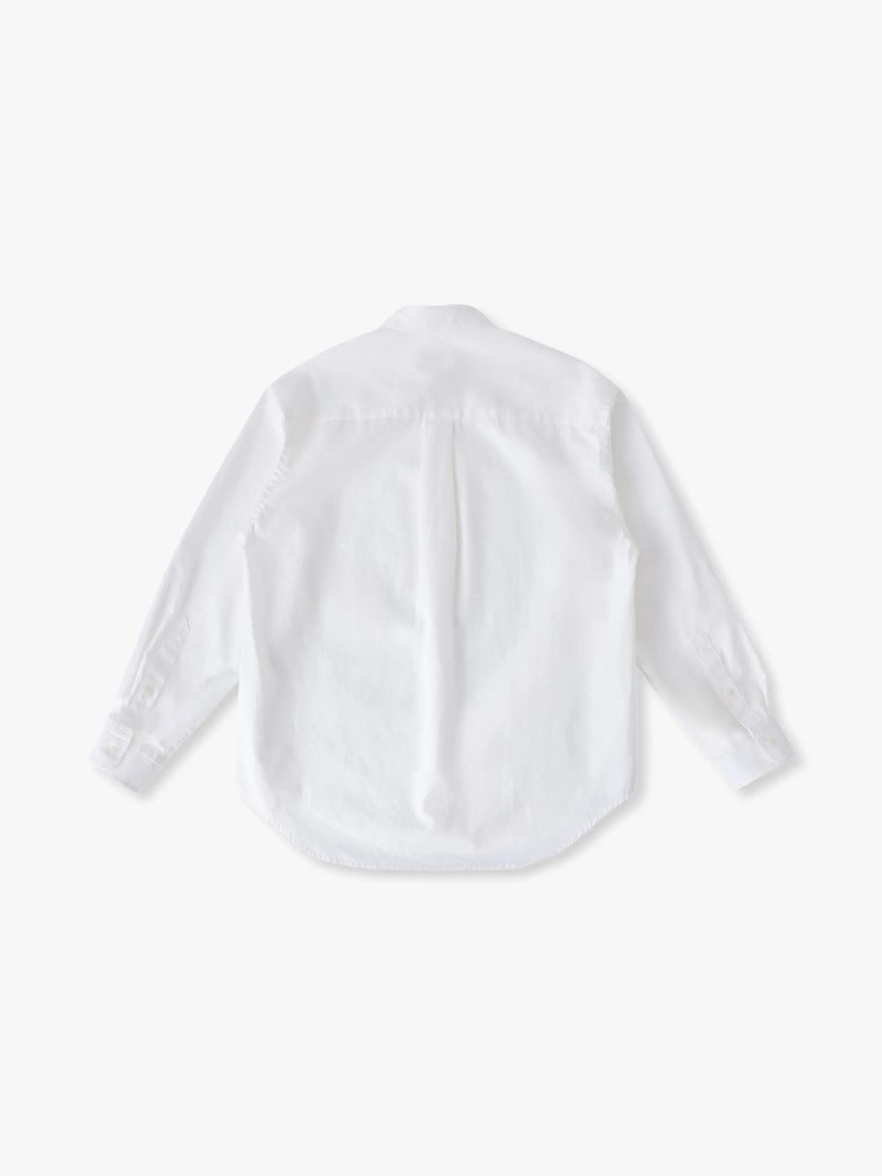 ウォッシュド ルーズフィット シャツ 詳細画像 white 1