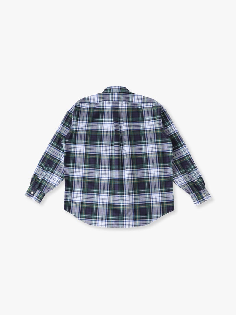 ビッグフィット ボタンダウン チェックシャツ 詳細画像 multi 1