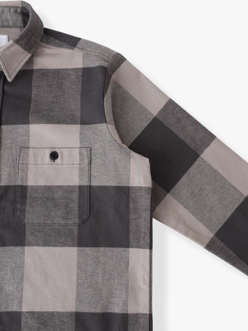 フランネル チェックシャツ｜THIRD PARTY(サードパーティー