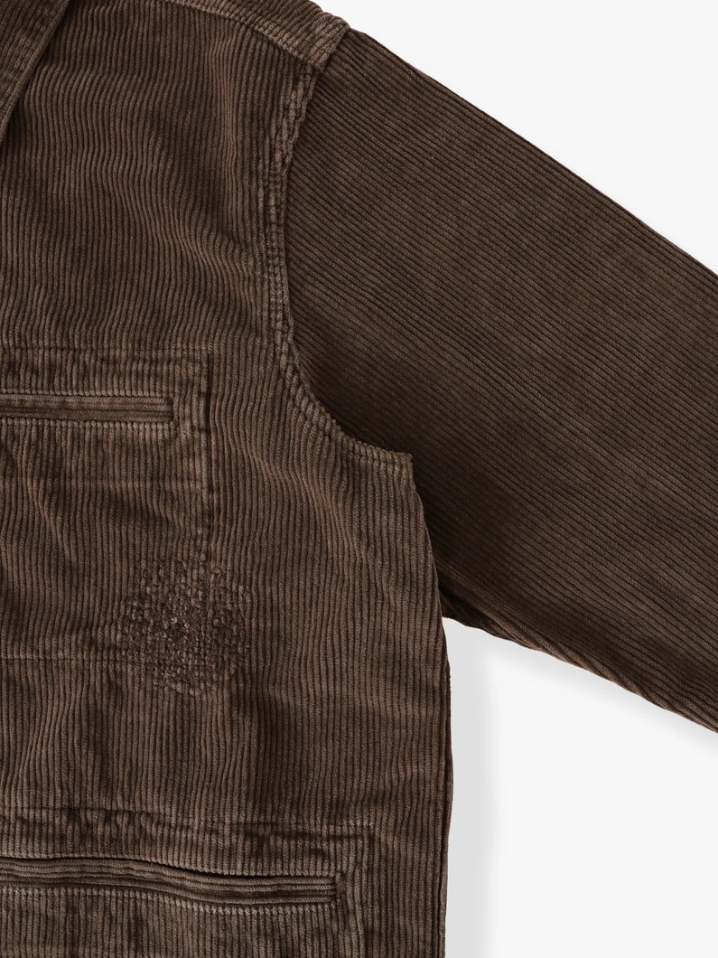 コーデュロイ シャツジャケット 詳細画像 brown 2