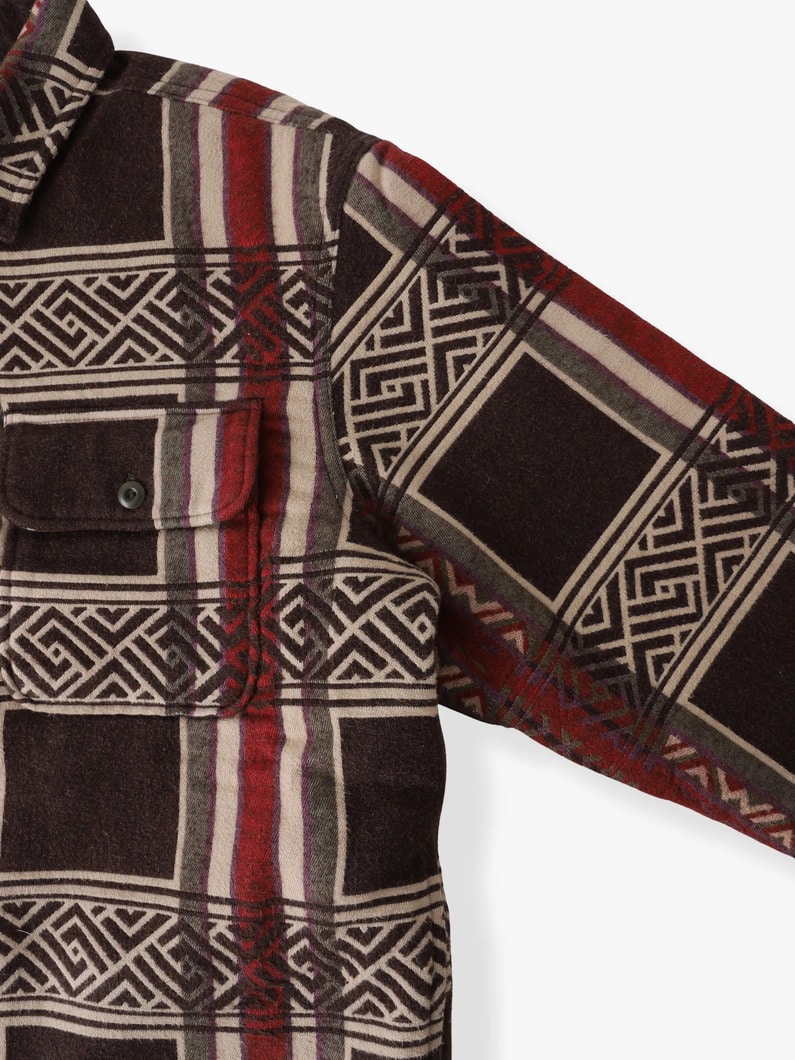 コットンポリエステル シャツ 詳細画像 multi 2