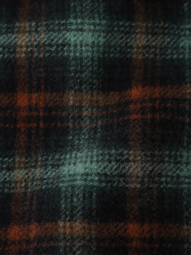 メイソンウール シャツジャケット 詳細画像 green 4