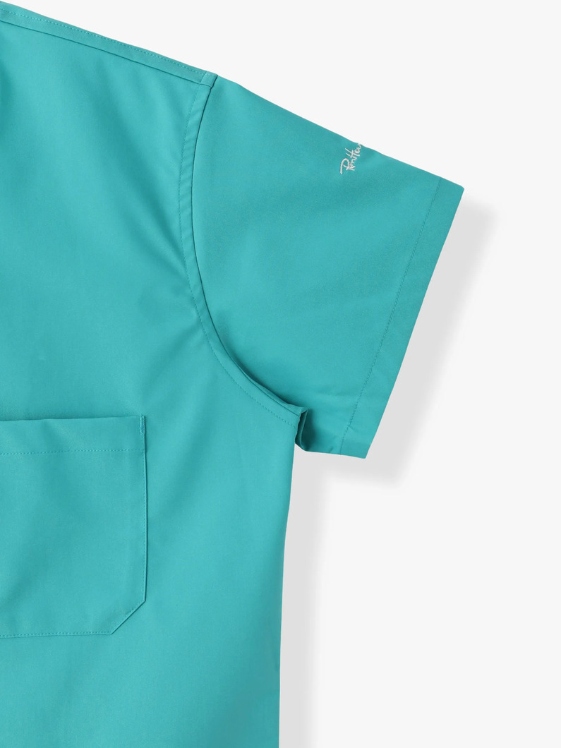 スクラブ トップス（メン） 詳細画像 brown 2