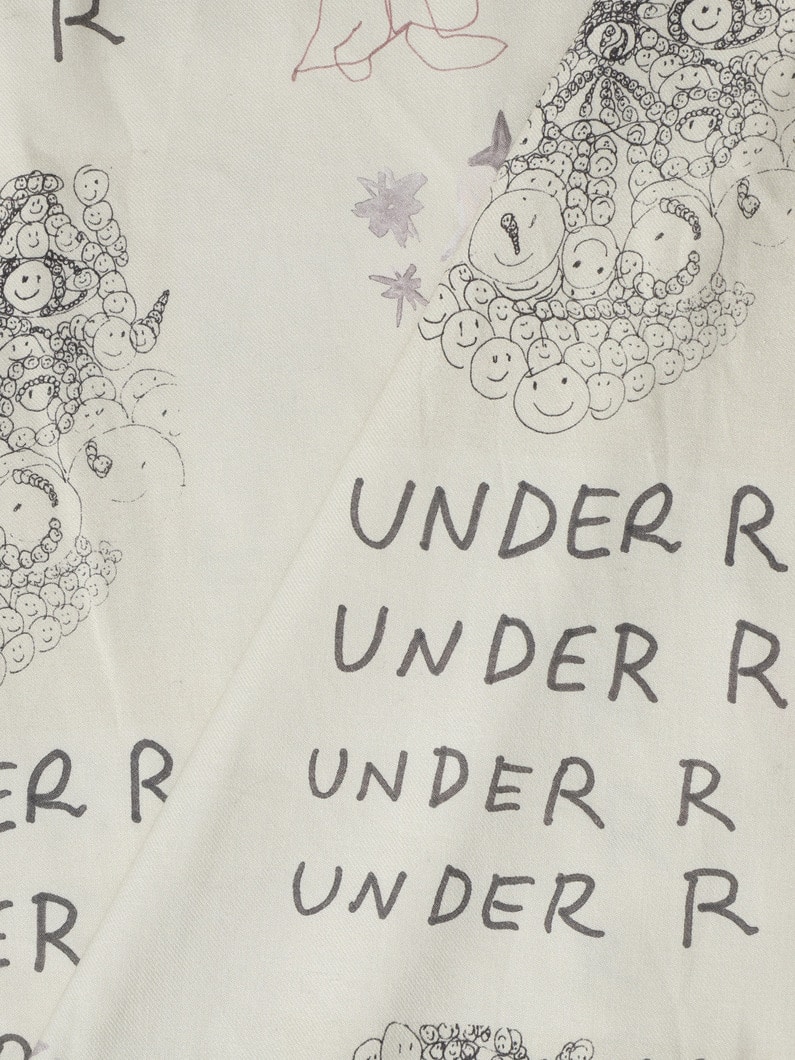 オールオーバーパターン シャツ 詳細画像 ivory 5