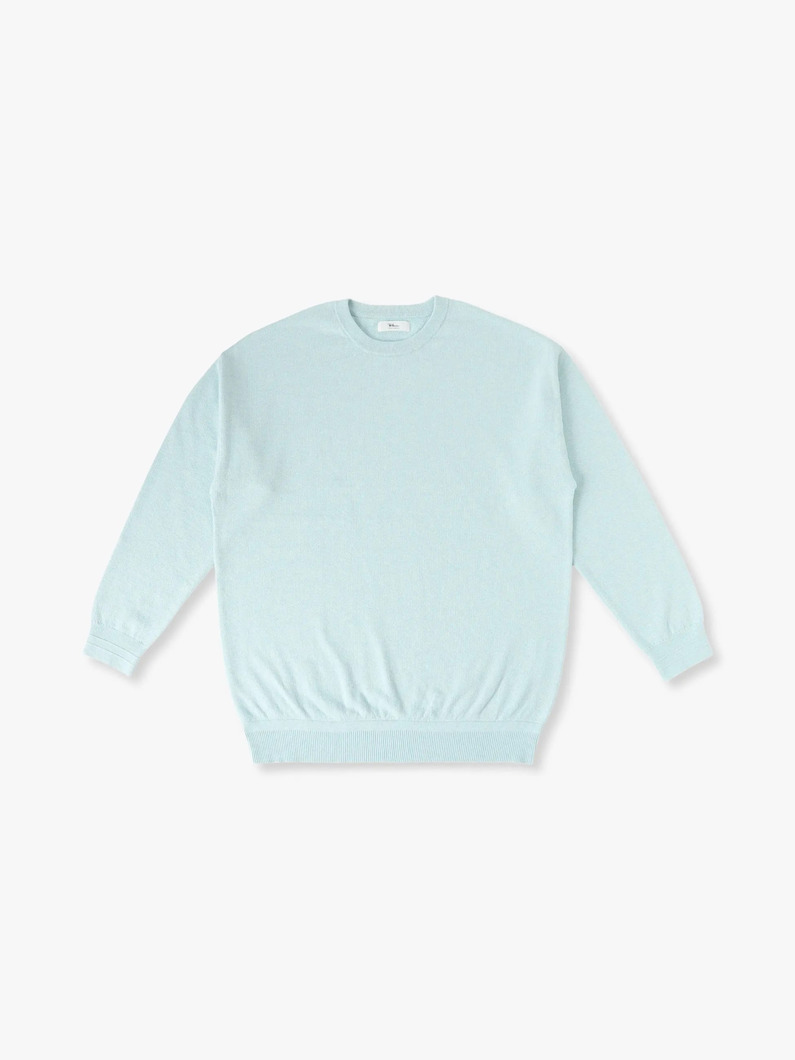 パイルライニング ニットプルオーバー 詳細画像 light blue 3