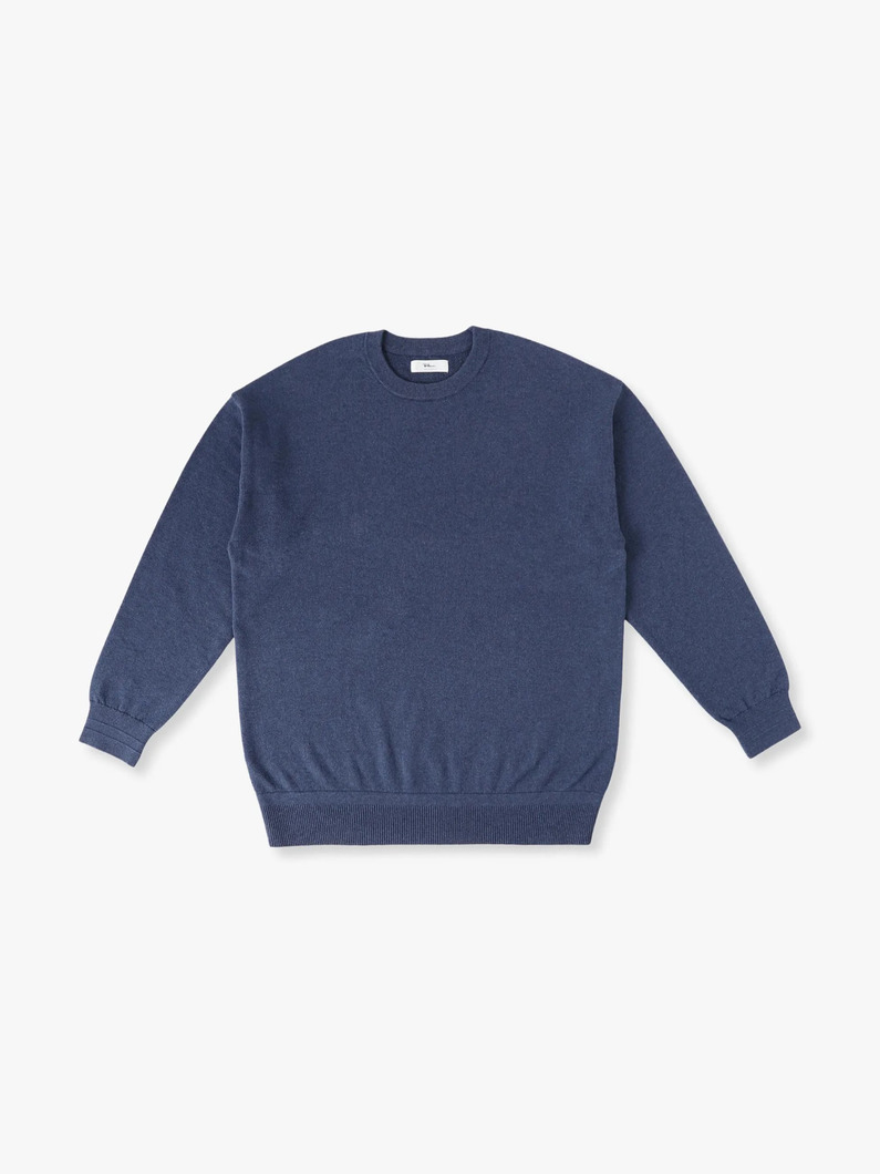 パイルライニング ニットプルオーバー 詳細画像 indigo 3