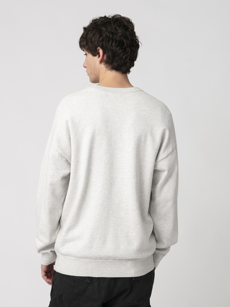 パイルライニング ニットプルオーバー 詳細画像 light gray 2