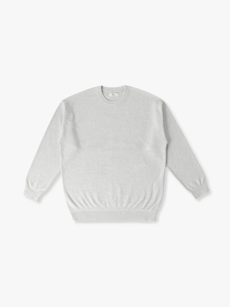 パイルライニング ニットプルオーバー 詳細画像 light gray 3