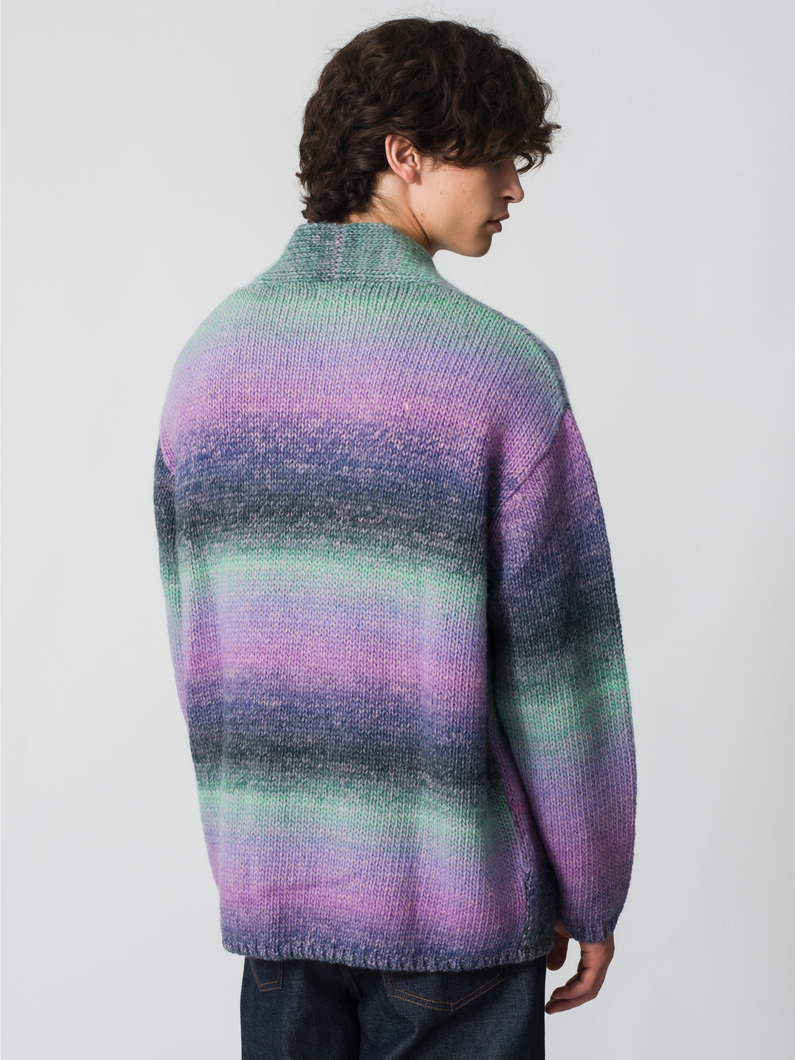 Ron Herman　ニットカーディガン　サイズL Ron Herman 「Ron Herman」 ニットカーディガン ONE SIZE グレー