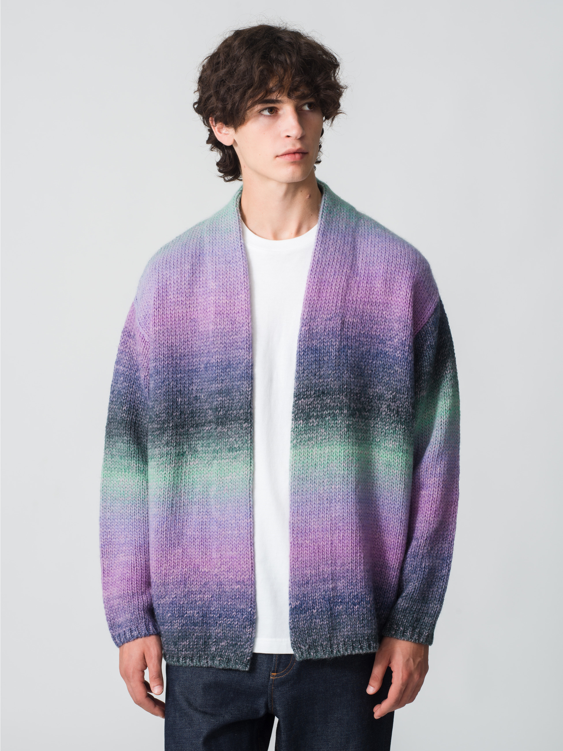 ロンハーマン　メンズグラデーションカーディガン　新品未使用 グラデーション ニットカーディガン｜Ron Herman(ロンハーマン