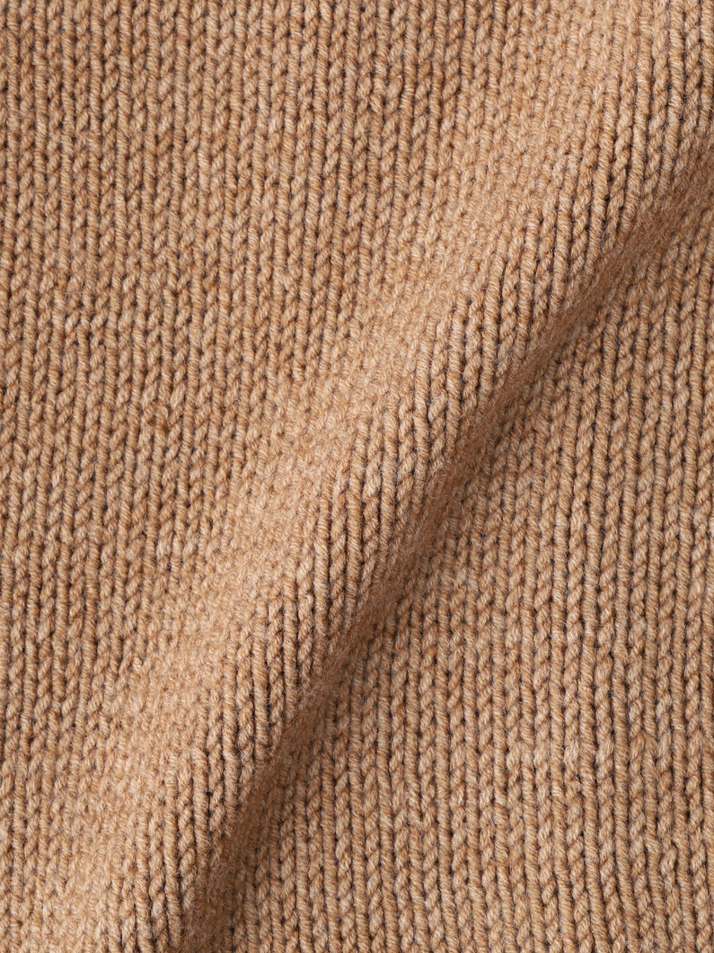 ウール ニットカーディガン 詳細画像 camel 3
