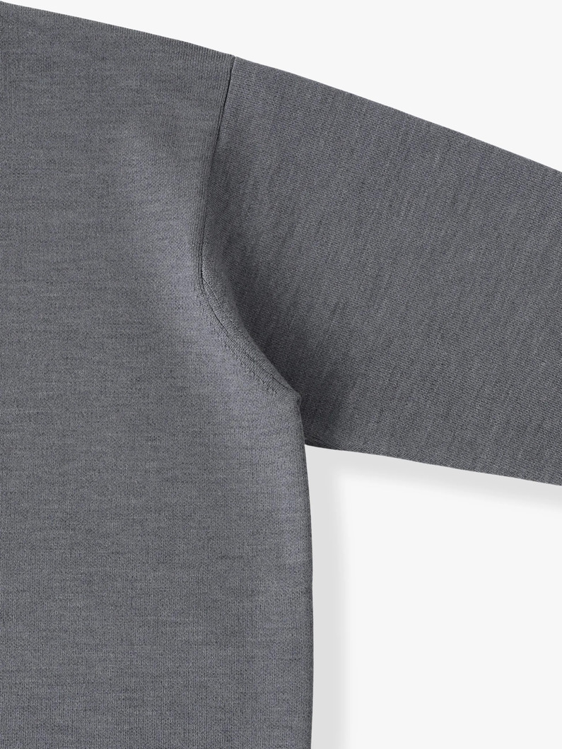 スムース ウールニット プルオーバー 詳細画像 gray 2